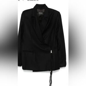 Andrea Ya'aqov Wrap Blazer